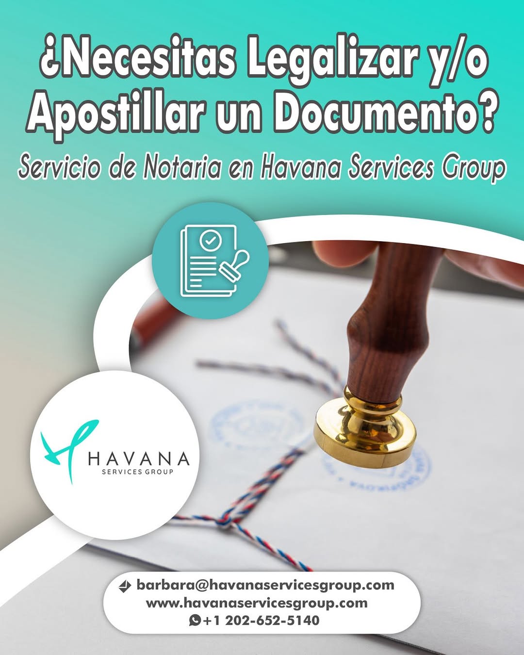 Servicios de apostillas y legalizaciones